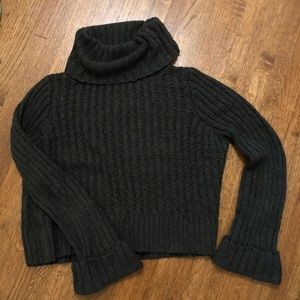 Cropped FP Turtleneck Sweater